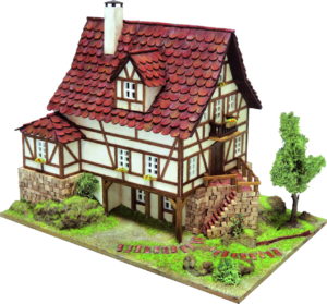  MODELO HOUSE VILLA MODERN RELLINARS. DOMUS KITS 40604 KIT DE  CONSTRUCCIÓN por Domus Kits : Arte y Manualidades